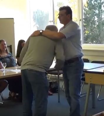 Hypnose-Einleitung im Seminar
